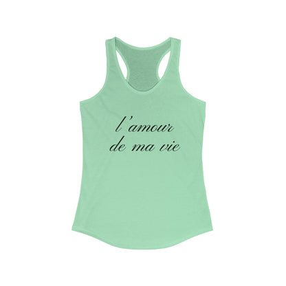 l amour de ma vie Tank Top, Gift For Paris Lover, Paris Girl - PopCultureByDesign36
