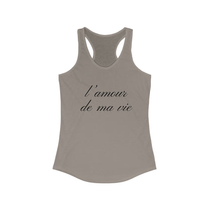 l amour de ma vie Tank Top, Gift For Paris Lover, Paris Girl - PopCultureByDesign36