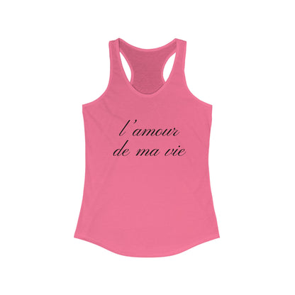 l amour de ma vie Tank Top, Gift For Paris Lover, Paris Girl - PopCultureByDesign36