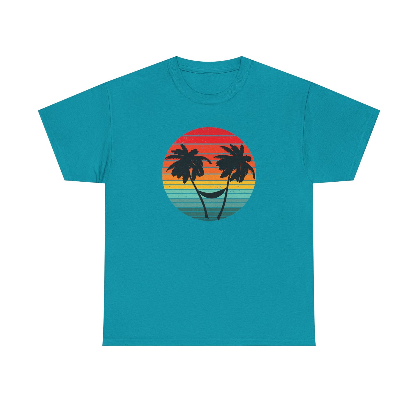 Retro sunset, Palm Tree shirt, Beach vibes shirt, Summer time - PopCultureByDesign36