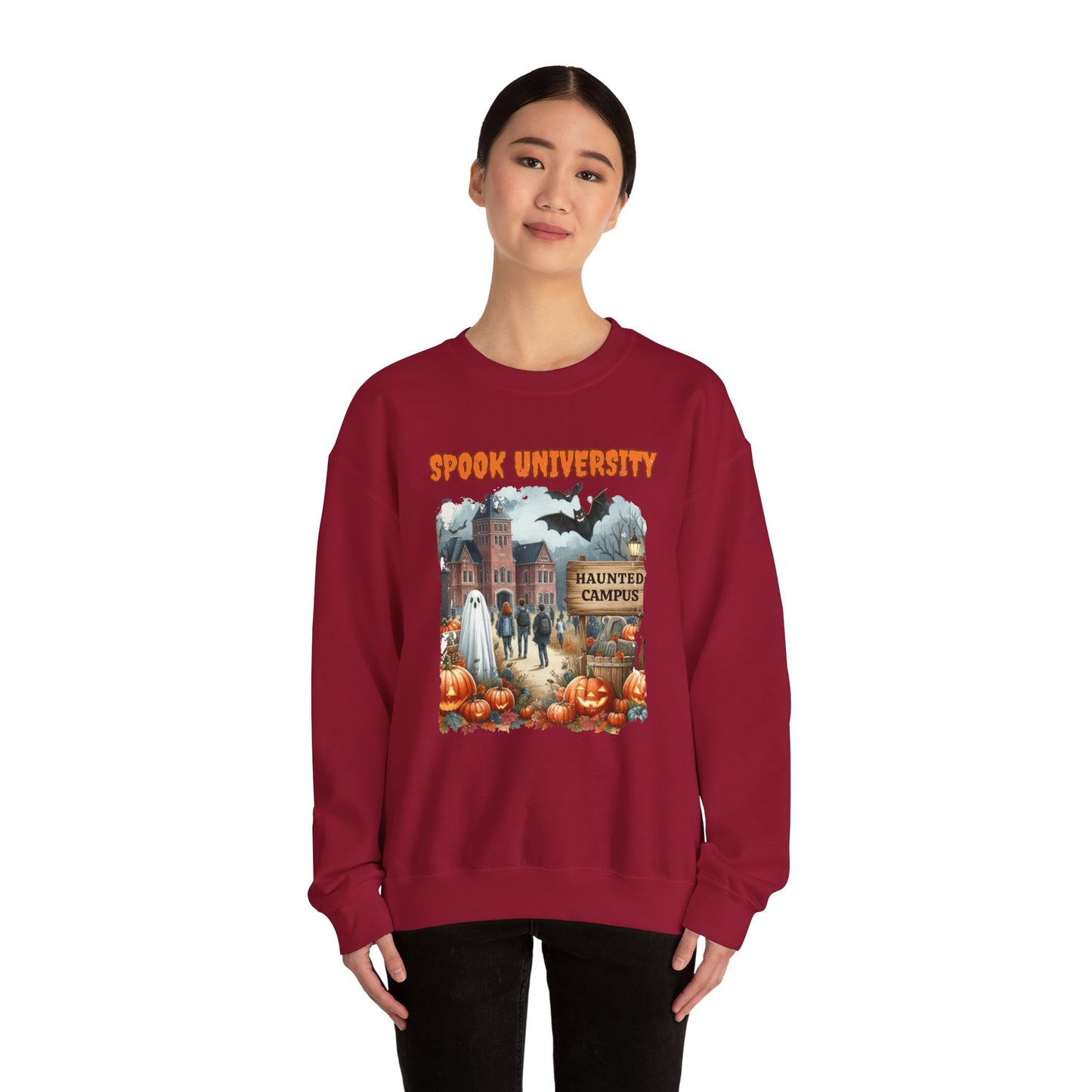 Spook University Sweatshirt, Halloweentown University, Fall Sweatshirt - PopCultureByDesign36
