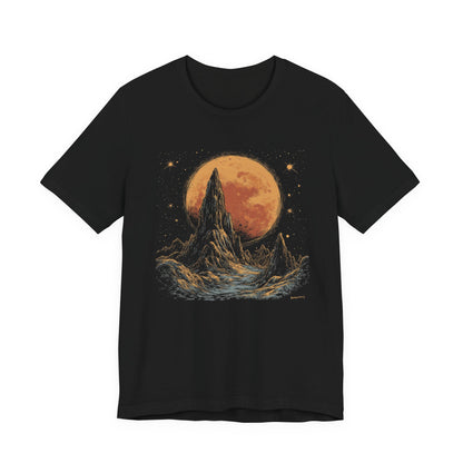 Mystic Moon And Mountains Shirt, Mystical Moon Phase Shirt - PopCultureByDesign36