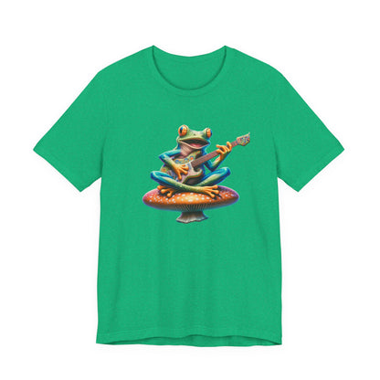 Hippie Shirt, Hippie Frog T-Shirt, Frog Lover Gift - PopCultureByDesign36