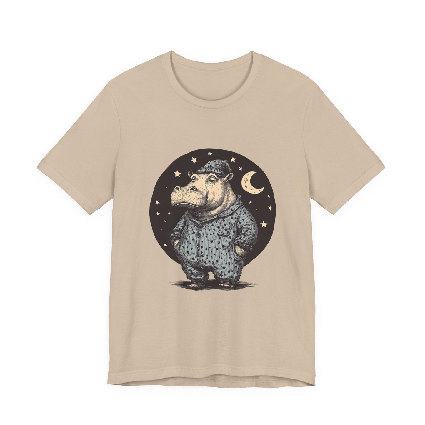 Sleepy Hippo Shirt, Funny Hippo Shirt, Cute Hippo Shirt - PopCultureByDesign36