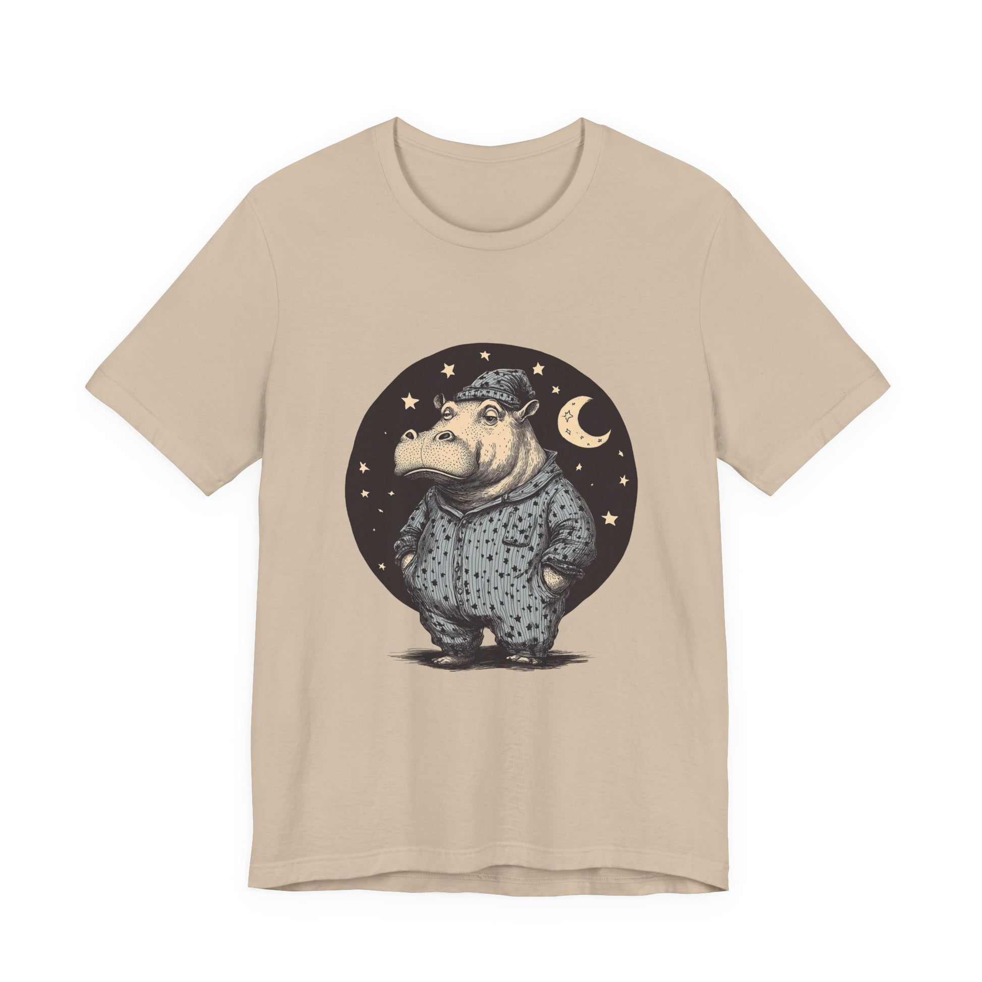 Sleepy Hippo Shirt, Funny Hippo Shirt, Cute Hippo Shirt - PopCultureByDesign36