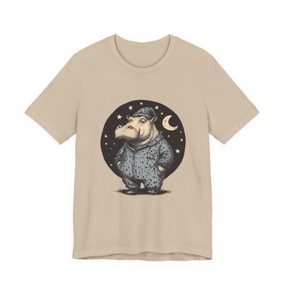 Sleepy Hippo Shirt, Funny Hippo Shirt, Cute Hippo Shirt - PopCultureByDesign36