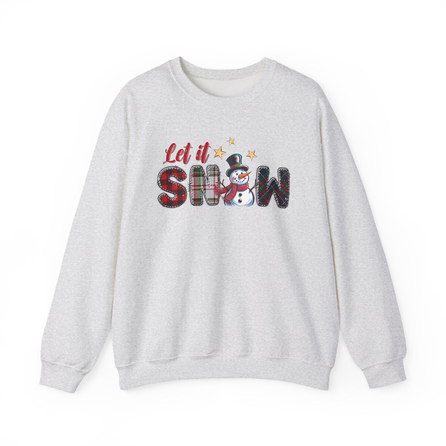 Let It Snow Sweatshirt, Christmas Tis The Season Sweatshirt, Merry Christmas - PopCultureByDesign36