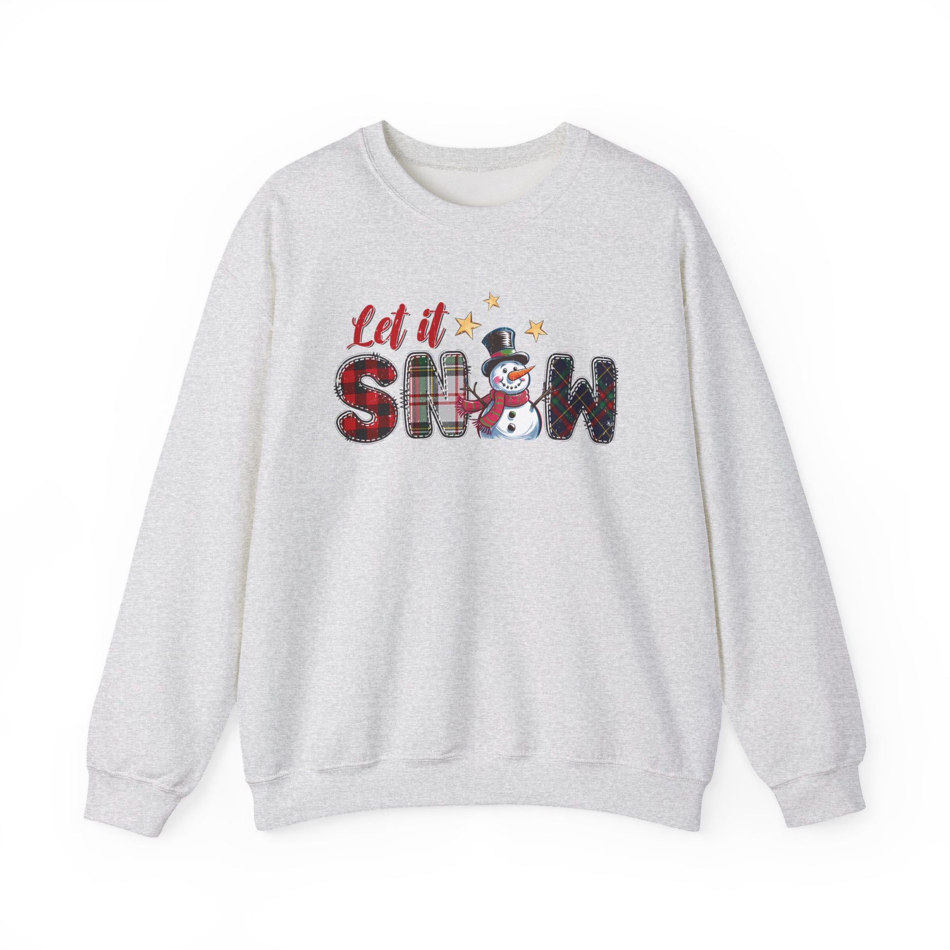 Let It Snow Sweatshirt, Christmas Tis The Season Sweatshirt, Merry Christmas - PopCultureByDesign36