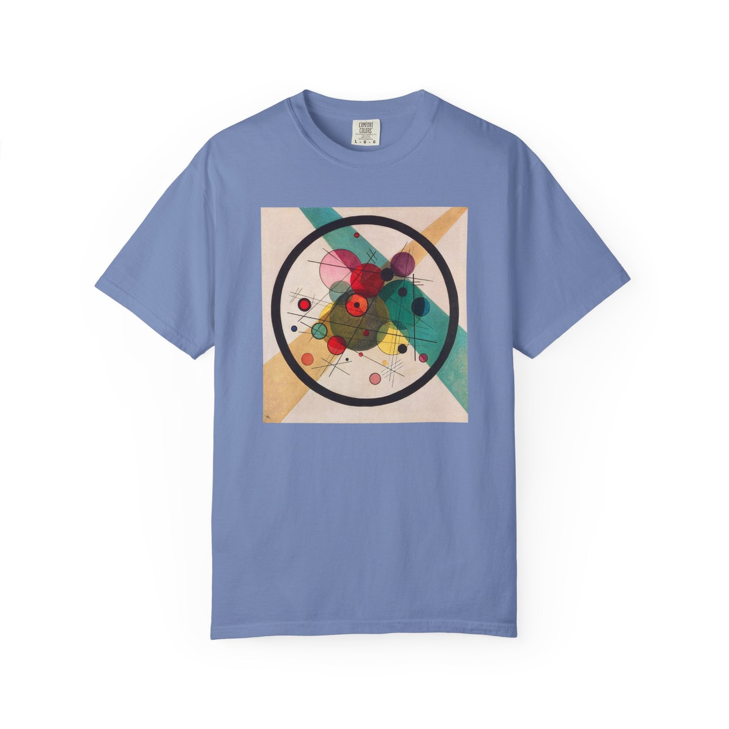 Abstract Art Tshirt, Circles in a Circle, Wassily Kandinsky,Kandinsky Art - PopCultureByDesign36