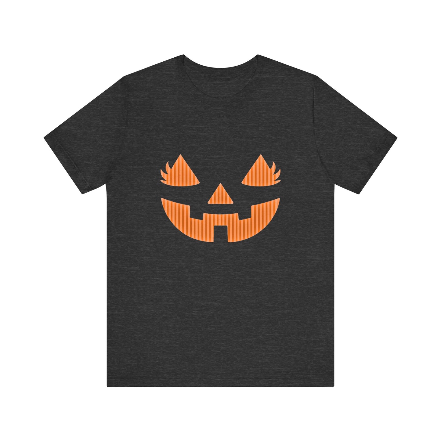 Halloween Pumpkin Tee, Spooky Shirt, Fall T-Shirt, Pumpkin Face Top - PopCultureByDesign36
