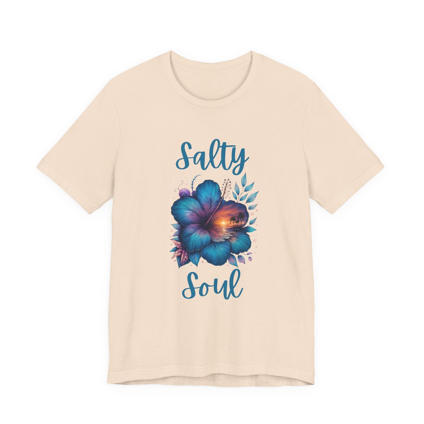 Summer Salty Soul T-shirt, Trendy Summer Shirt, Retro Summer T-shirt - PopCultureByDesign36