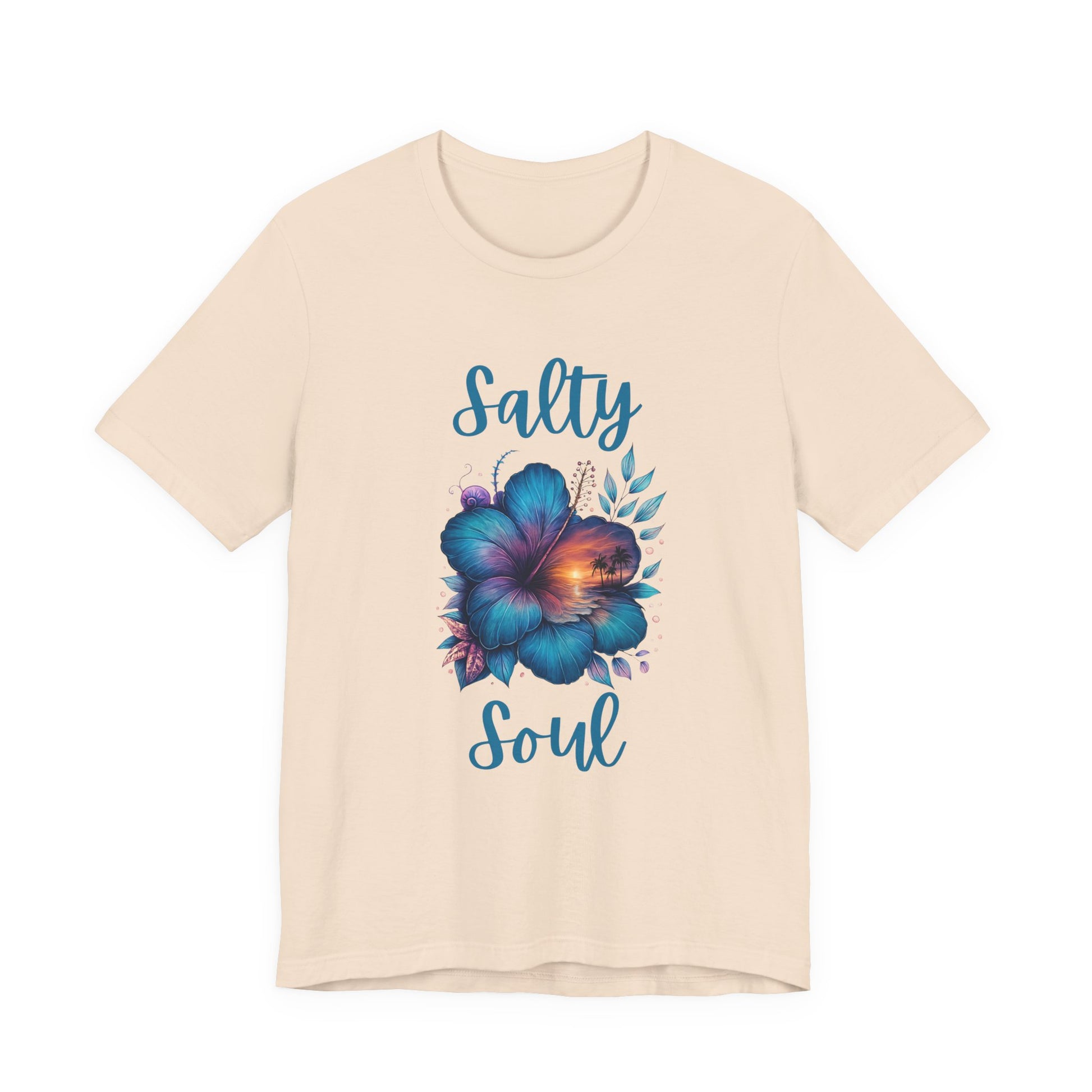Summer Salty Soul T-shirt, Trendy Summer Shirt, Retro Summer T-shirt - PopCultureByDesign36