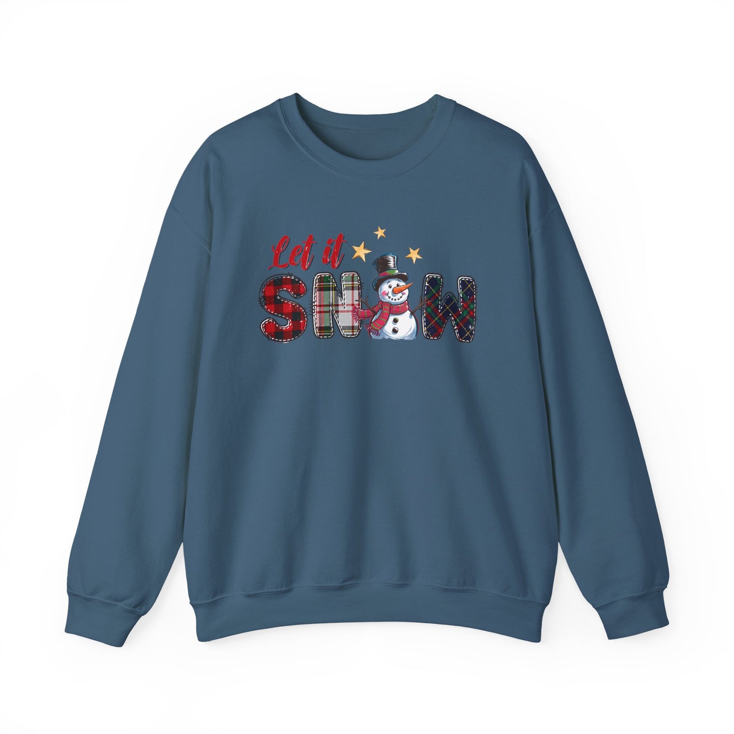 Let It Snow Sweatshirt, Christmas Tis The Season Sweatshirt, Merry Christmas - PopCultureByDesign36