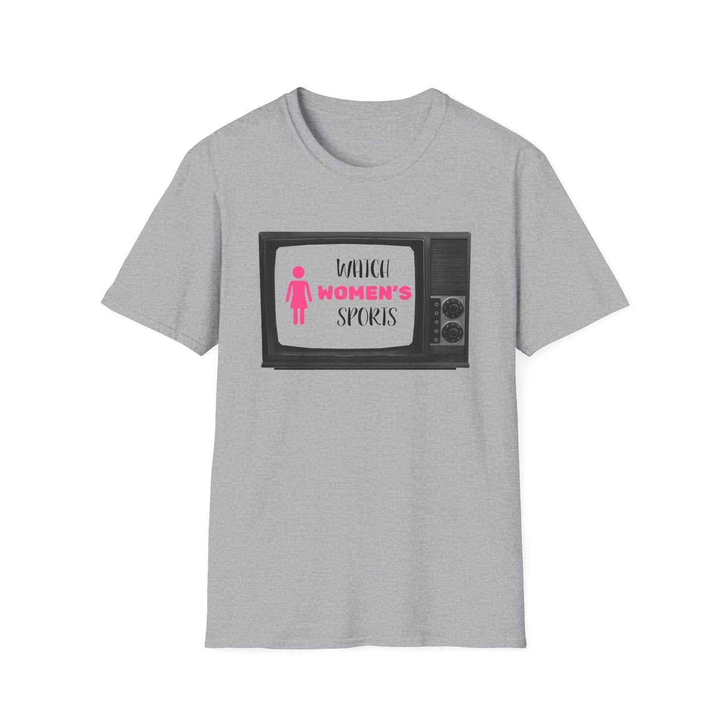 Watch Womens Sports, Women's Sports Supportive T-Shirt, Women In Sports - PopCultureByDesign36