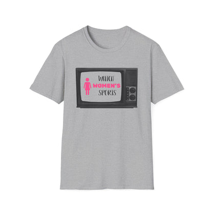 Watch Womens Sports, Women's Sports Supportive T-Shirt, Women In Sports - PopCultureByDesign36