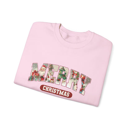 Christmas Sweatshirt, Christmas Gift Women, Merry Christmas Sweatshirt - PopCultureByDesign36