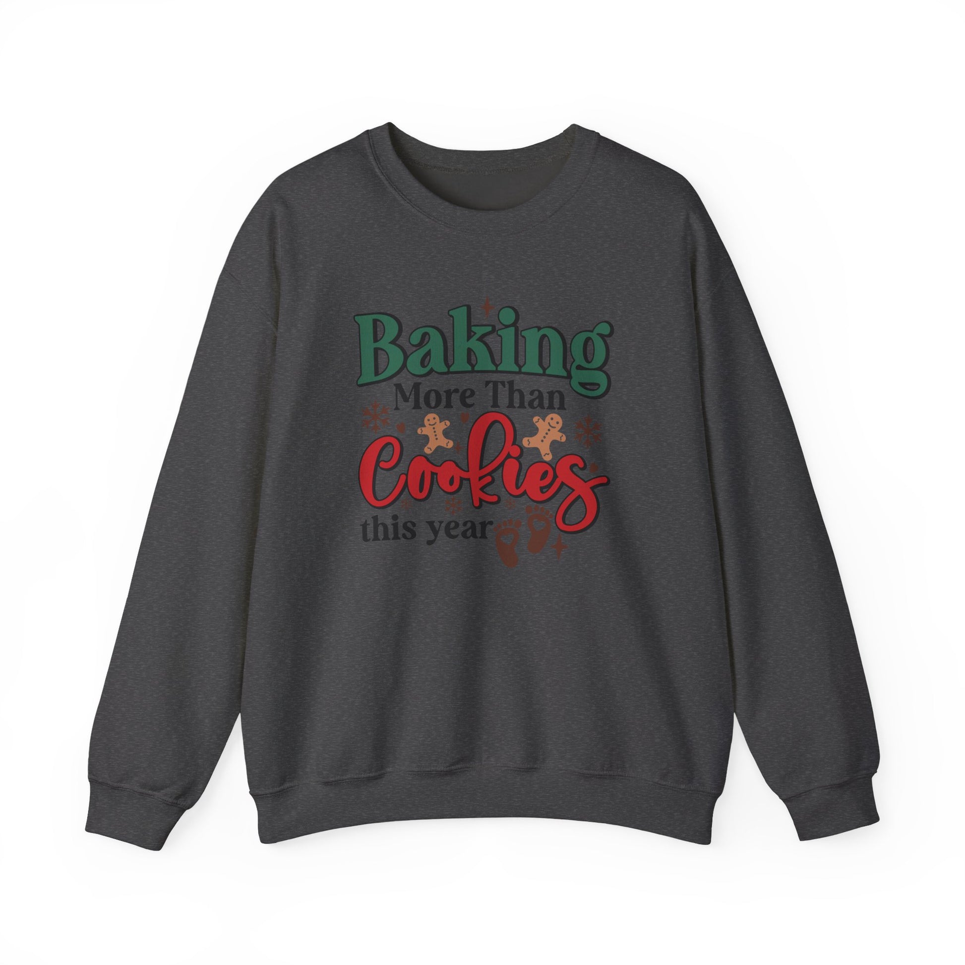 Baking More Than Cookies This Year Sweatshirt, Pregnancy Reveal Sweatshirt - PopCultureByDesign36