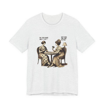 Funny Card Playing Tee, Card Playing Lovers Tee, Vintage Style Top - PopCultureByDesign36