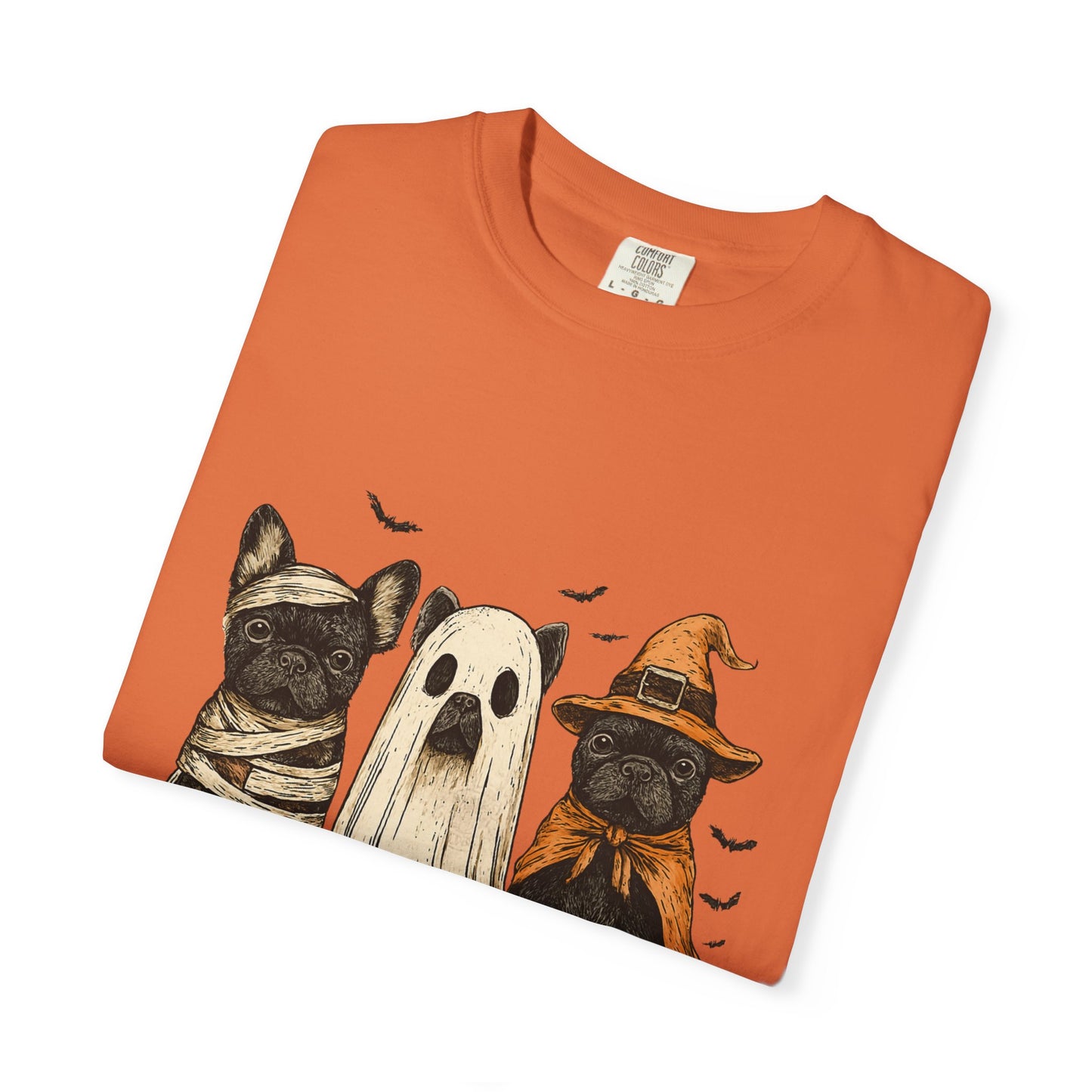 French Puppies Halloween T-shirt, Cute Frenchie Halloween, Dog Lover Shirt - PopCultureByDesign36