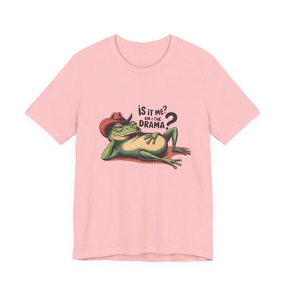 Am I The Drama Shirt, Funny Frog Joke T-Shirt, Meme Frog Shirt - PopCultureByDesign36