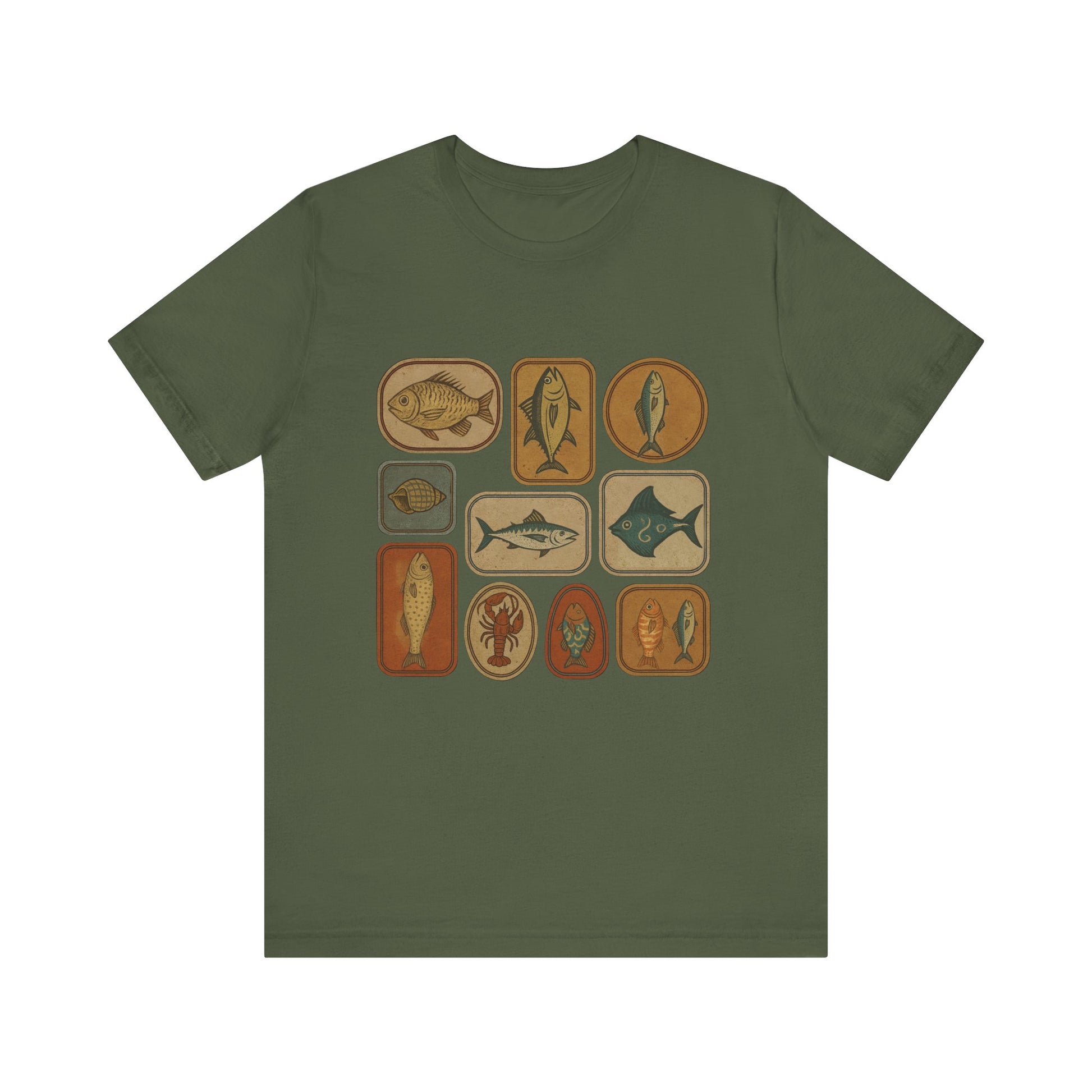 Retro Fisher Shirt, Fish Shirt For Men, Fisher Tee, Fisher Gifts - PopCultureByDesign36
