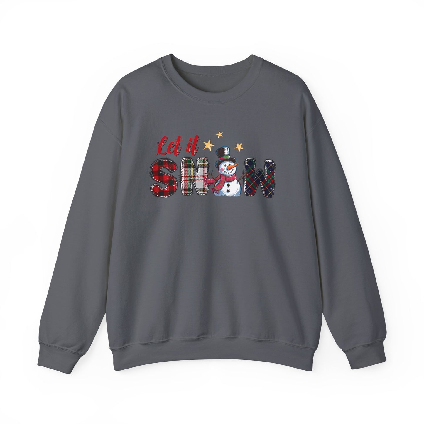 Let It Snow Sweatshirt, Christmas Tis The Season Sweatshirt, Merry Christmas - PopCultureByDesign36