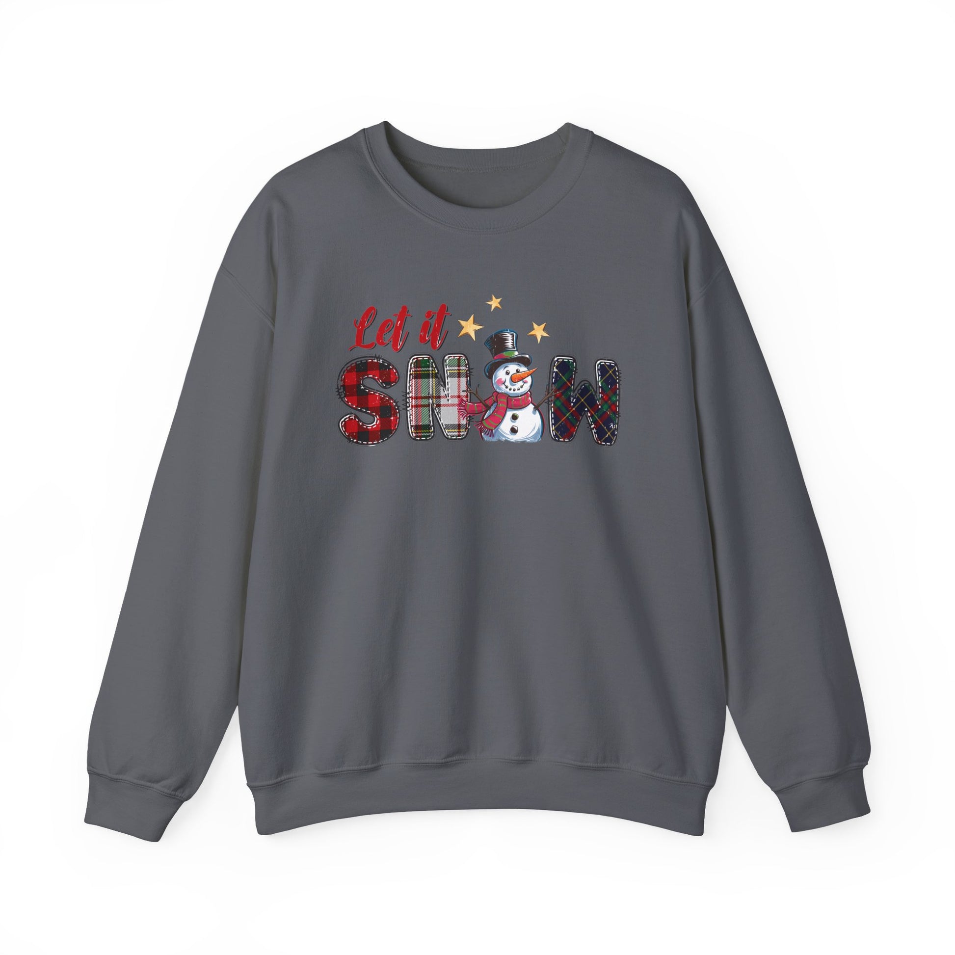 Let It Snow Sweatshirt, Christmas Tis The Season Sweatshirt, Merry Christmas - PopCultureByDesign36