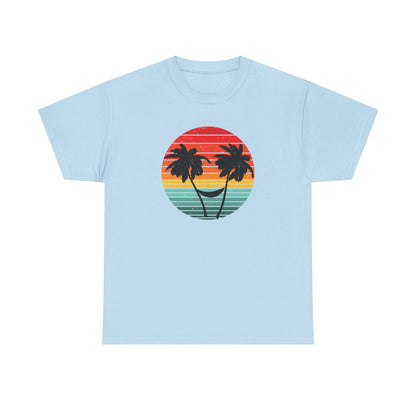 Retro sunset, Palm Tree shirt, Beach vibes shirt, Summer time - PopCultureByDesign36