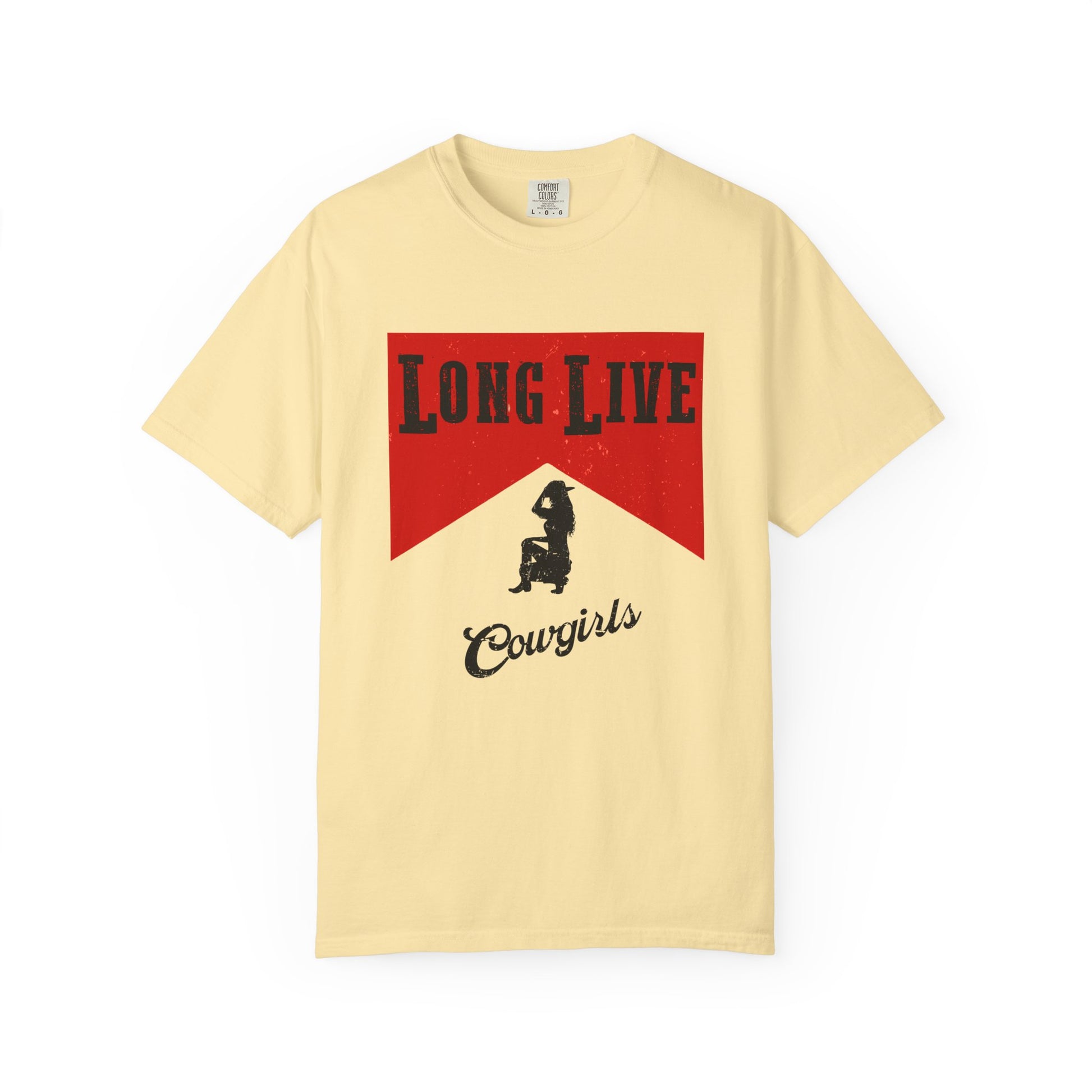Comfort Colors Long Live Cowgirls western graphic shirt, Rodeo shirt - PopCultureByDesign36