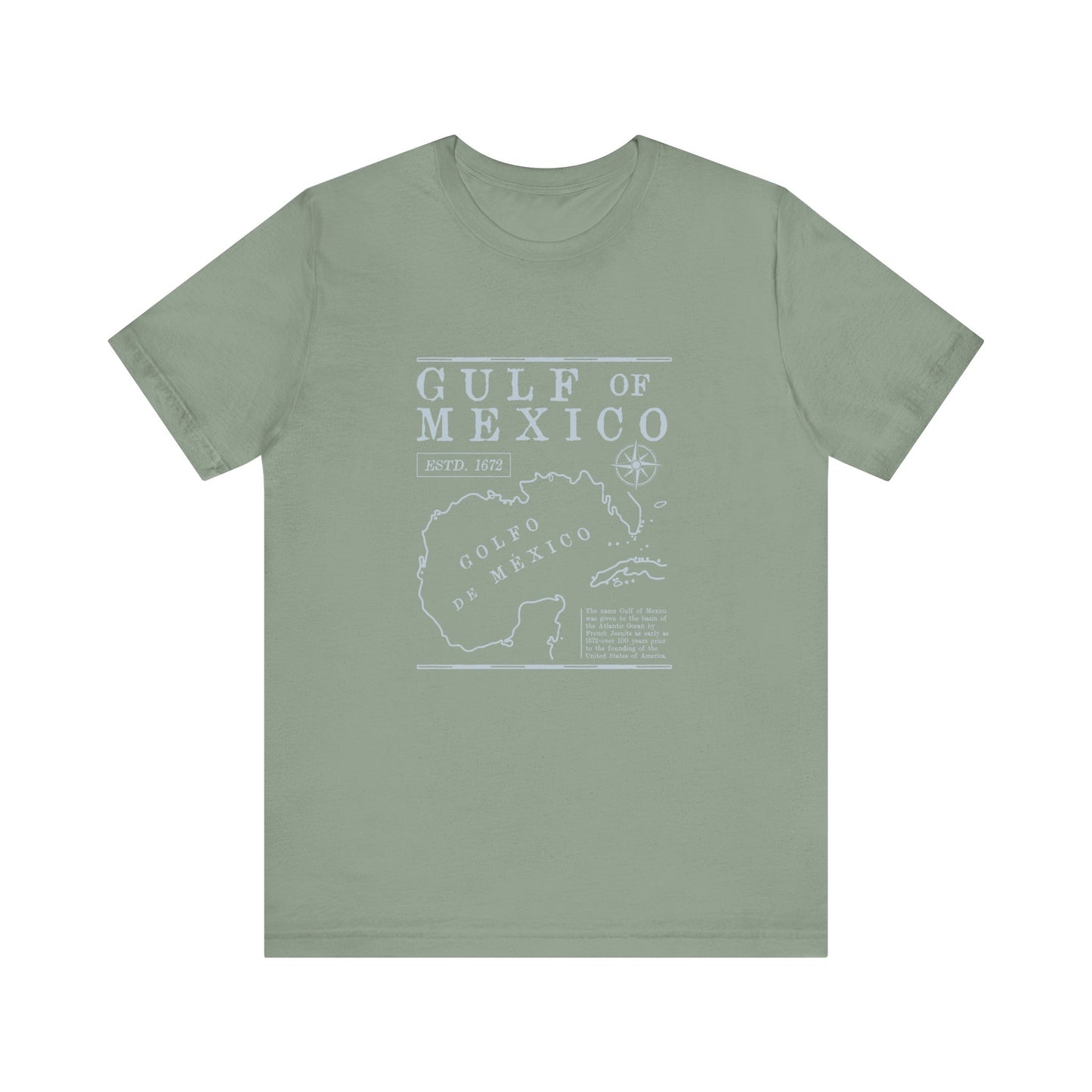 Gulf of Mexico Shirt, Gulf Coast Shirt, Historical Gulf of Mexico - PopCultureByDesign36
