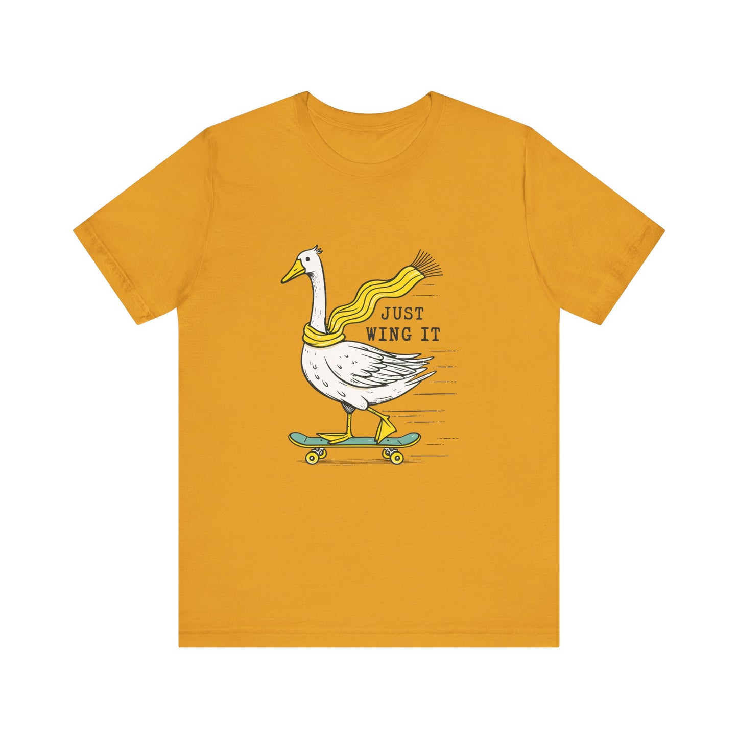 Pun Humor Bird Tee, Bird Lover Gift, Funny Bird Shirt, Skateboard Goose - PopCultureByDesign36