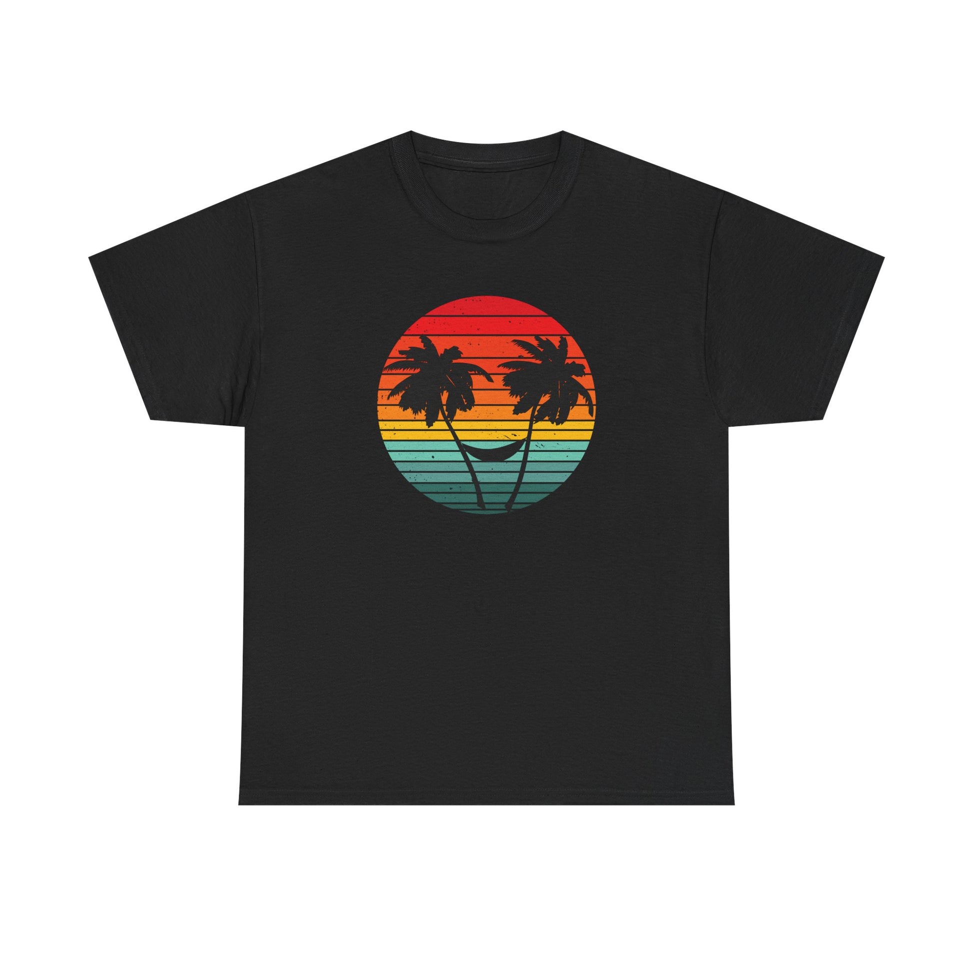 Retro sunset, Palm Tree shirt, Beach vibes shirt, Summer time - PopCultureByDesign36