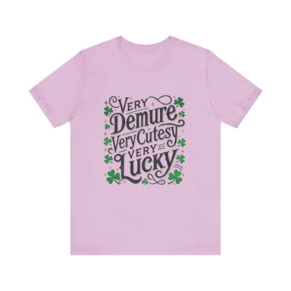 St Patrick's Day Tee, Irish Shamrock Tee, Feeling Lucky St Paddy's Shirt - PopCultureByDesign36