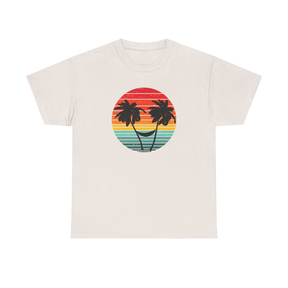 Retro sunset, Palm Tree shirt, Beach vibes shirt, Summer time - PopCultureByDesign36