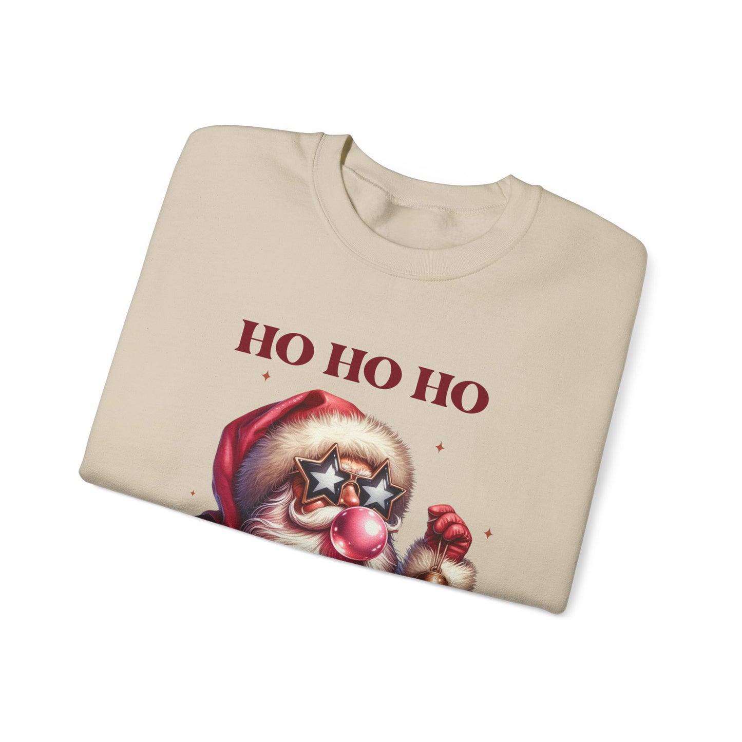 Ho Ho Ho Christmas Vintage Shirt, Santa Inspired, Funny santa sweatshirt - PopCultureByDesign36