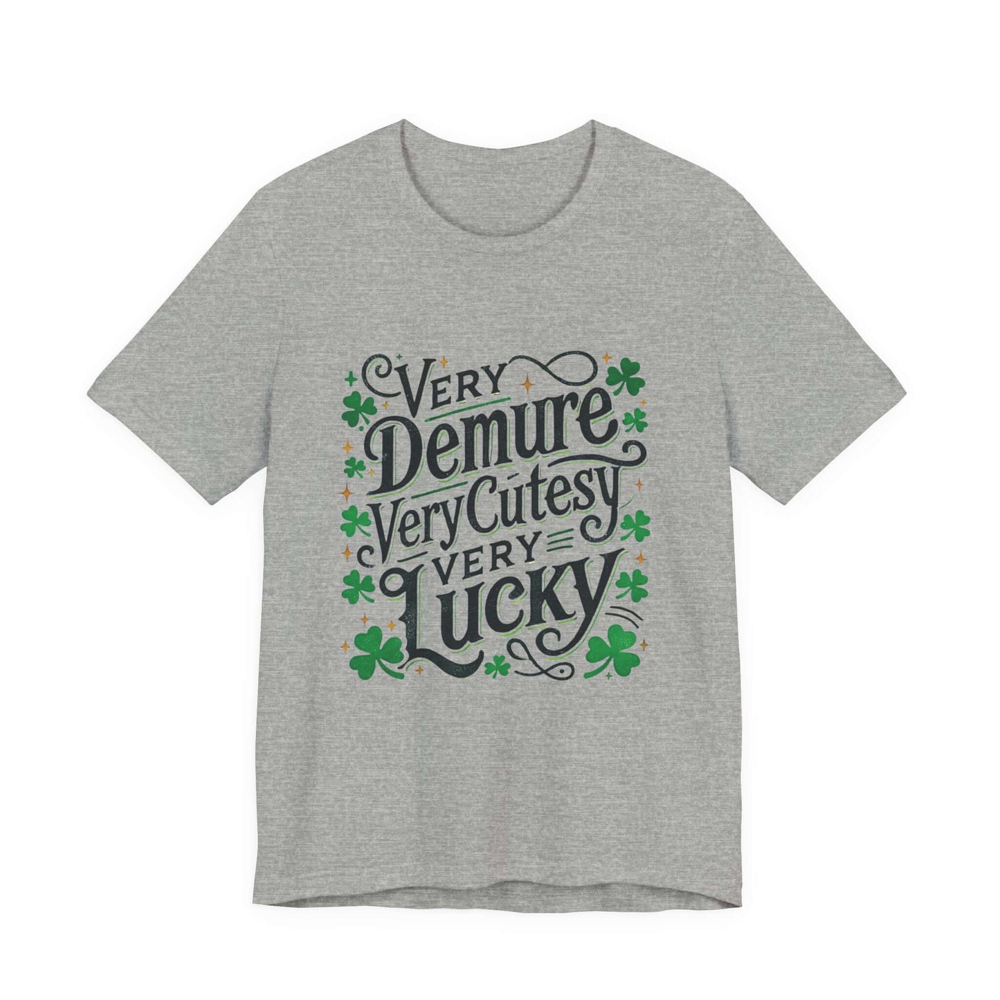 St Patrick's Day Tee, Irish Shamrock Tee, Feeling Lucky St Paddy's Shirt - PopCultureByDesign36
