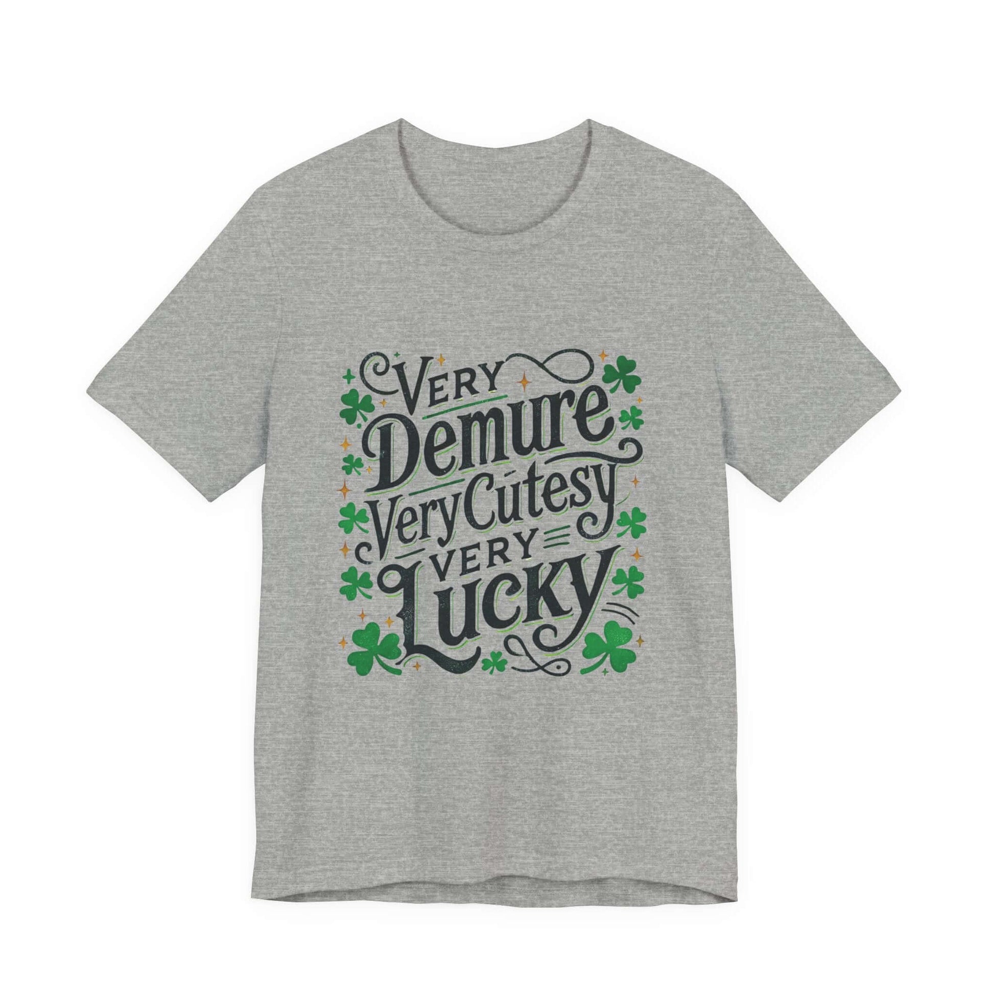 St Patrick's Day Tee, Irish Shamrock Tee, Feeling Lucky St Paddy's Shirt - PopCultureByDesign36