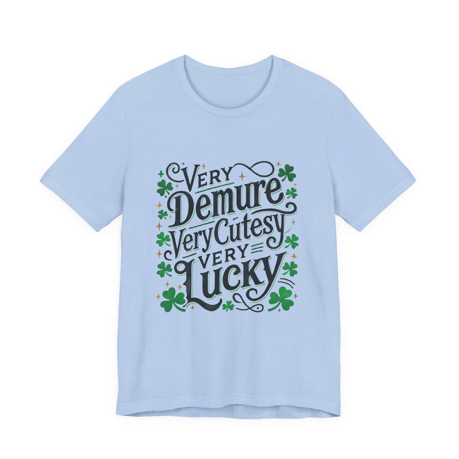 St Patrick's Day Tee, Irish Shamrock Tee, Feeling Lucky St Paddy's Shirt - PopCultureByDesign36