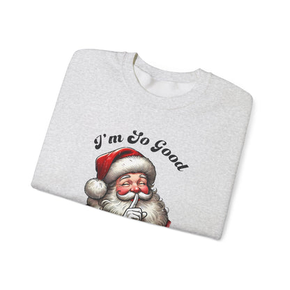 Funny Santa Sweatshirt, Women Ugly Christmas Sweatshirt, Holiday Sweatshirt - PopCultureByDesign36