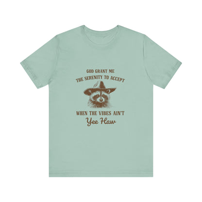 Funny Western T Shirt, Wild West Graphic Tee, Trash Panda Shirt - PopCultureByDesign36
