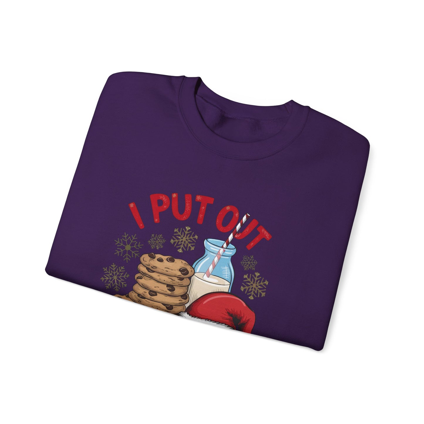 I Put Out For Santa Sweatshirt, Funny Christmas Shirt, Funny Santa Shirt - PopCultureByDesign36