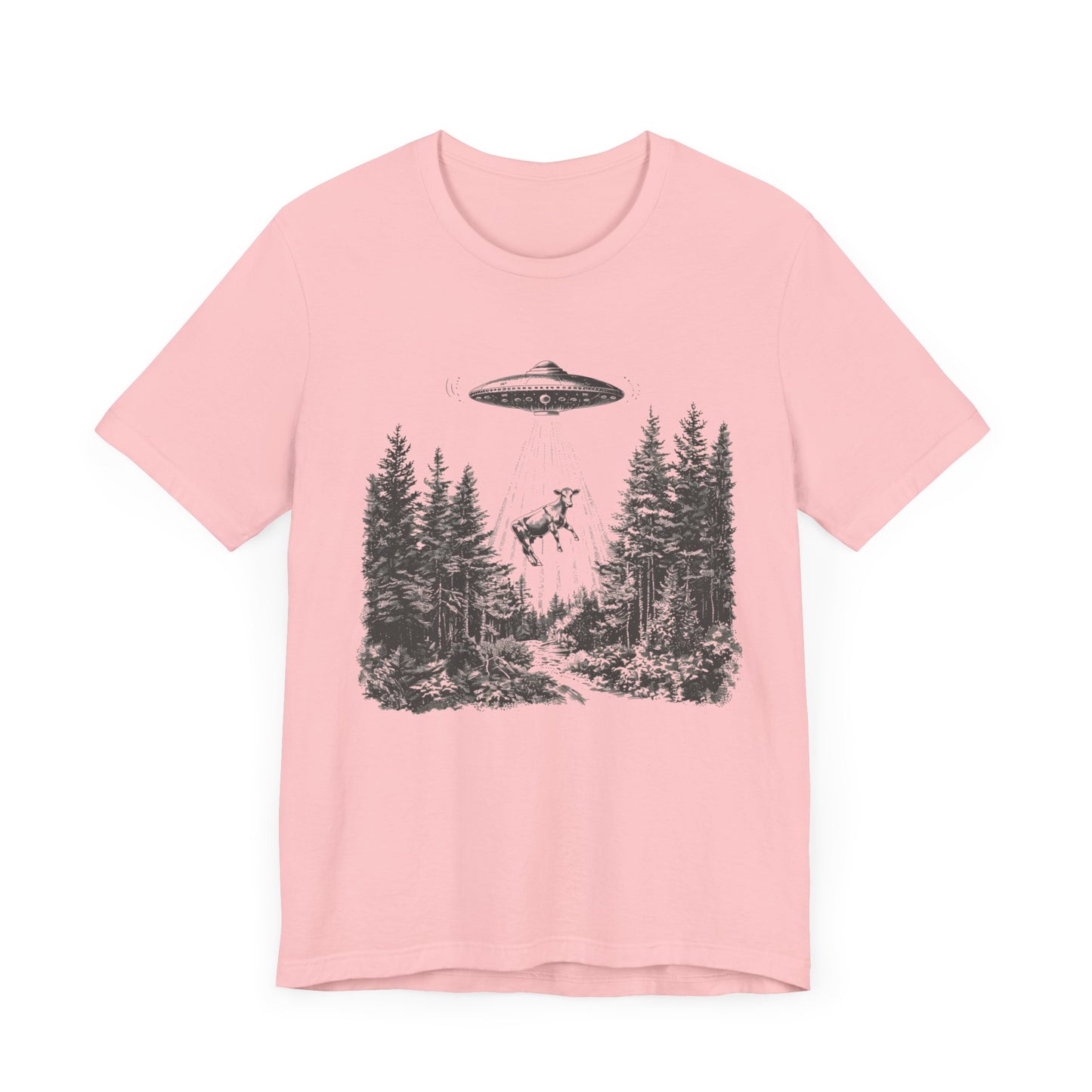 Ufo Cow Shirt, Retro T-Shirt, Vintage Cow Ufo TShirt, Ufo Graphic Tee - PopCultureByDesign36