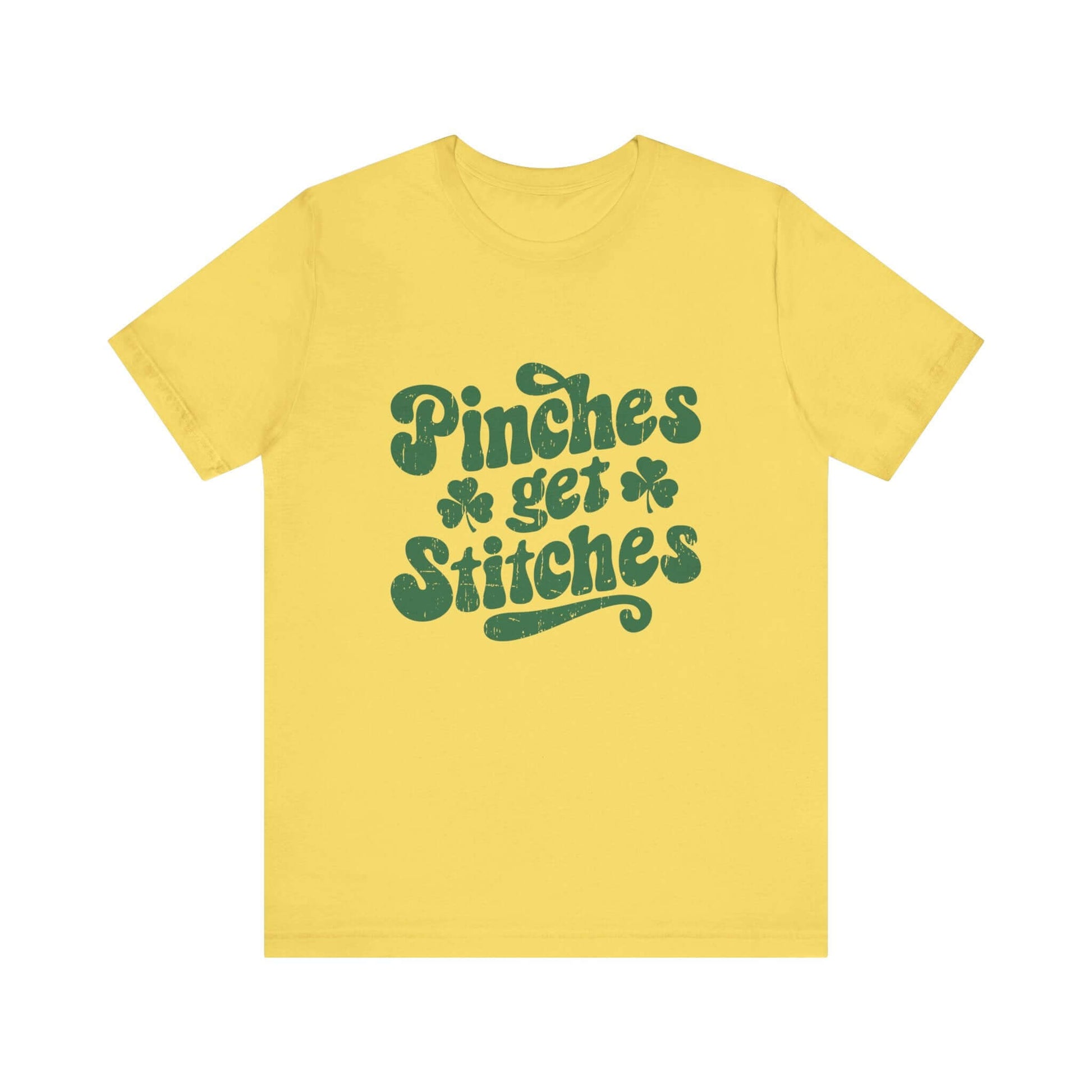 Pinches Get Stitches Shirt, Shamrock Shirt, St Patrick's Day Shirt - PopCultureByDesign36