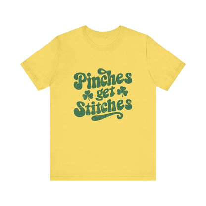 Pinches Get Stitches Shirt, Shamrock Shirt, St Patrick's Day Shirt - PopCultureByDesign36