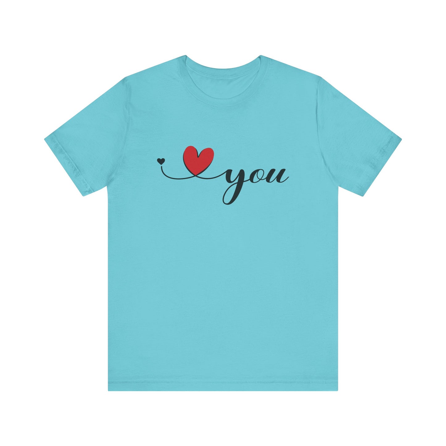 I Love You Shirt, Love Shirt, Valentines Day Shirt, I Love You Minimalist Shirt - PopCultureByDesign36