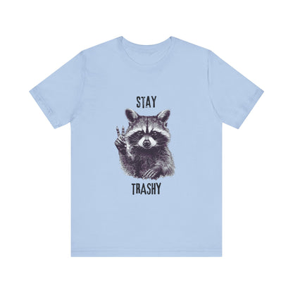 Stay Trashy Raccoon Shirt, Raccoon Shirt Funny, Cool Vintage Style Raccoon Shirt - PopCultureByDesign36