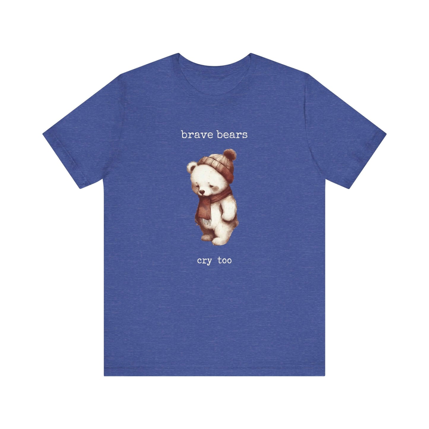 Brave Bears Cry Too Shirt, Vintage Bear Shirt, My tummy Hurts Shirt - PopCultureByDesign36