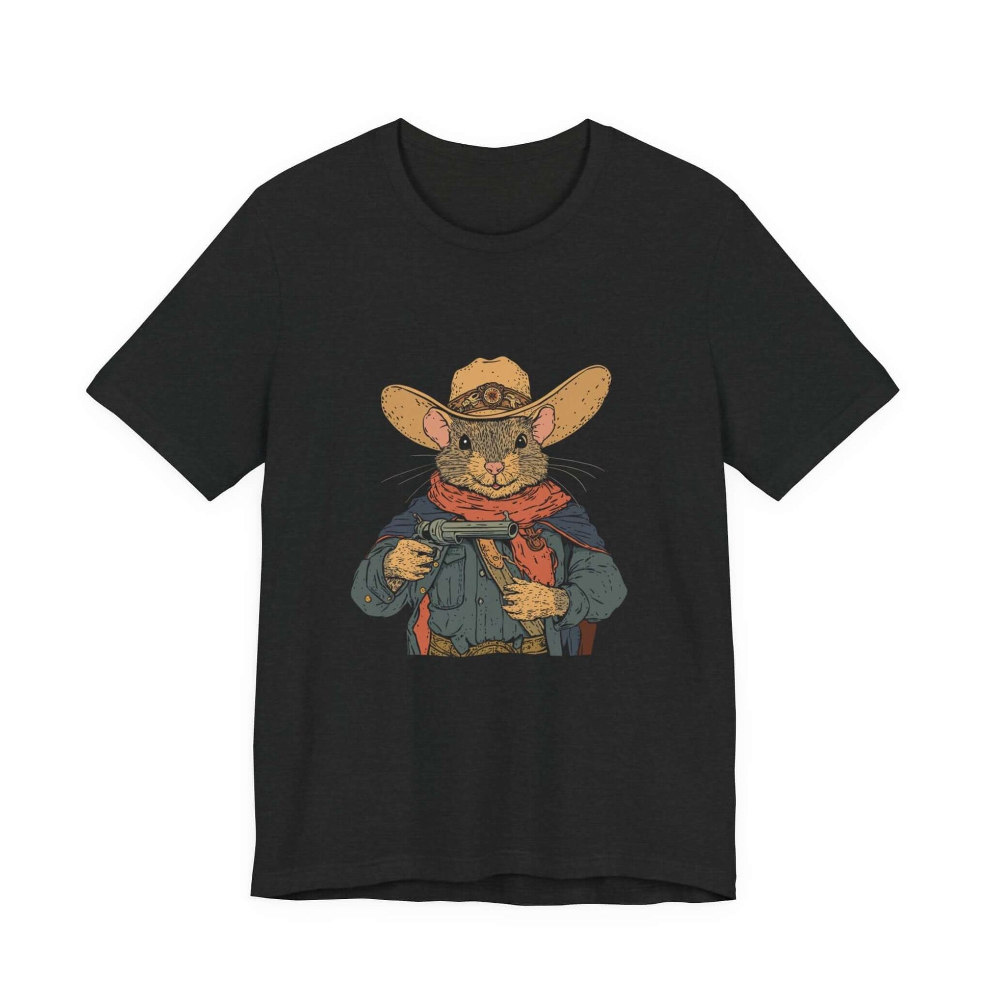 Funny Cowboy Mouse Shirt, Funny Rodent Shirt, Funny Mouse Shirt - PopCultureByDesign36