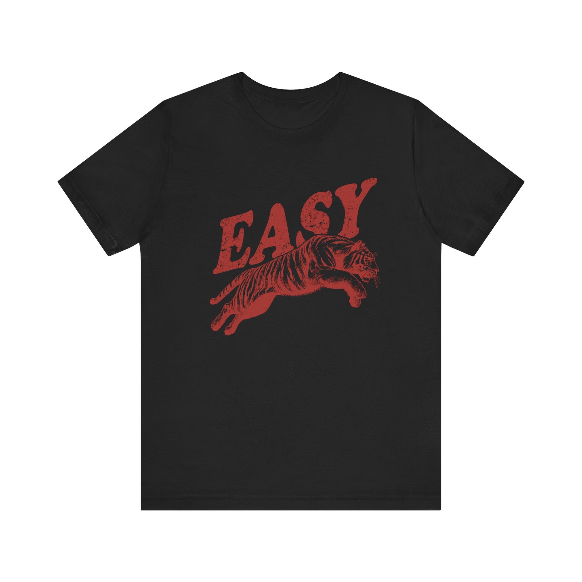 Easy Tiger Shirt, Retro Boho Tee, Hippie Clothes, Indie Shirt - PopCultureByDesign36