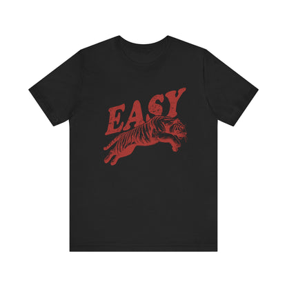 Easy Tiger Shirt, Retro Boho Tee, Hippie Clothes, Indie Shirt - PopCultureByDesign36